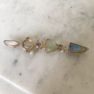 Pat Garrett Mixed Material Brooch